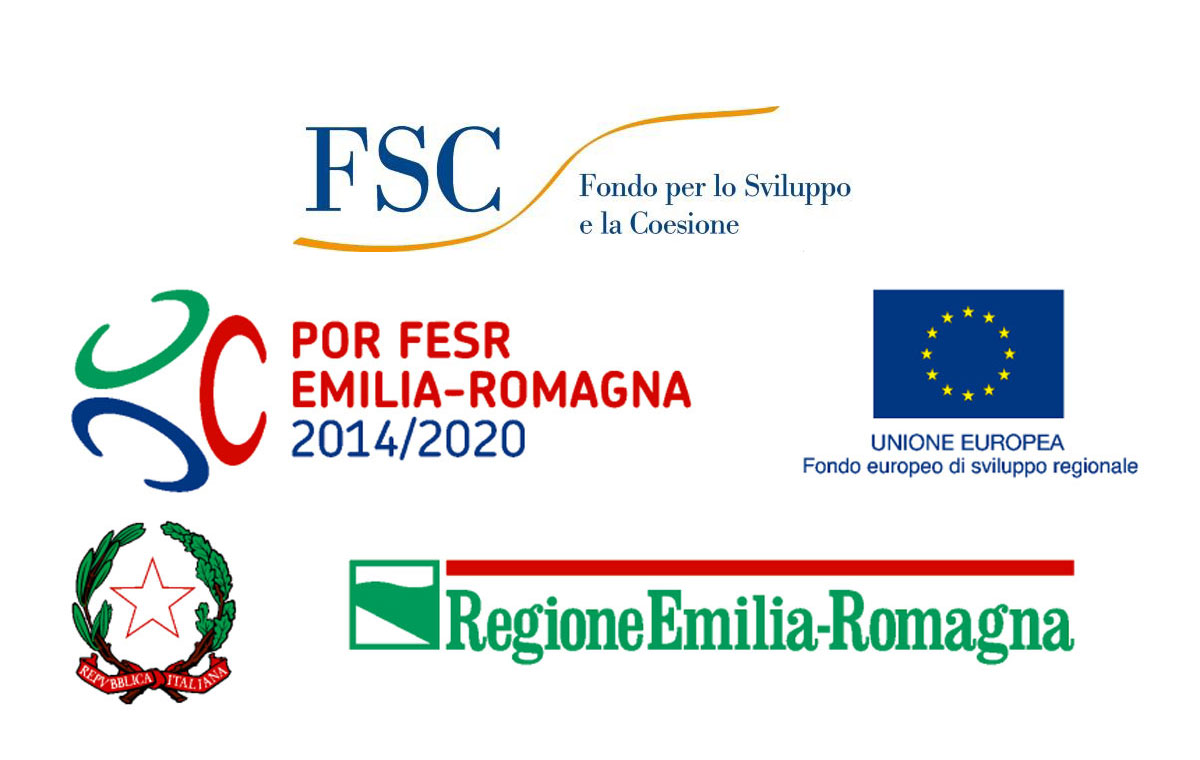 Bando Regione E-R: contrasto da pandemia da Covid-19 - loghi