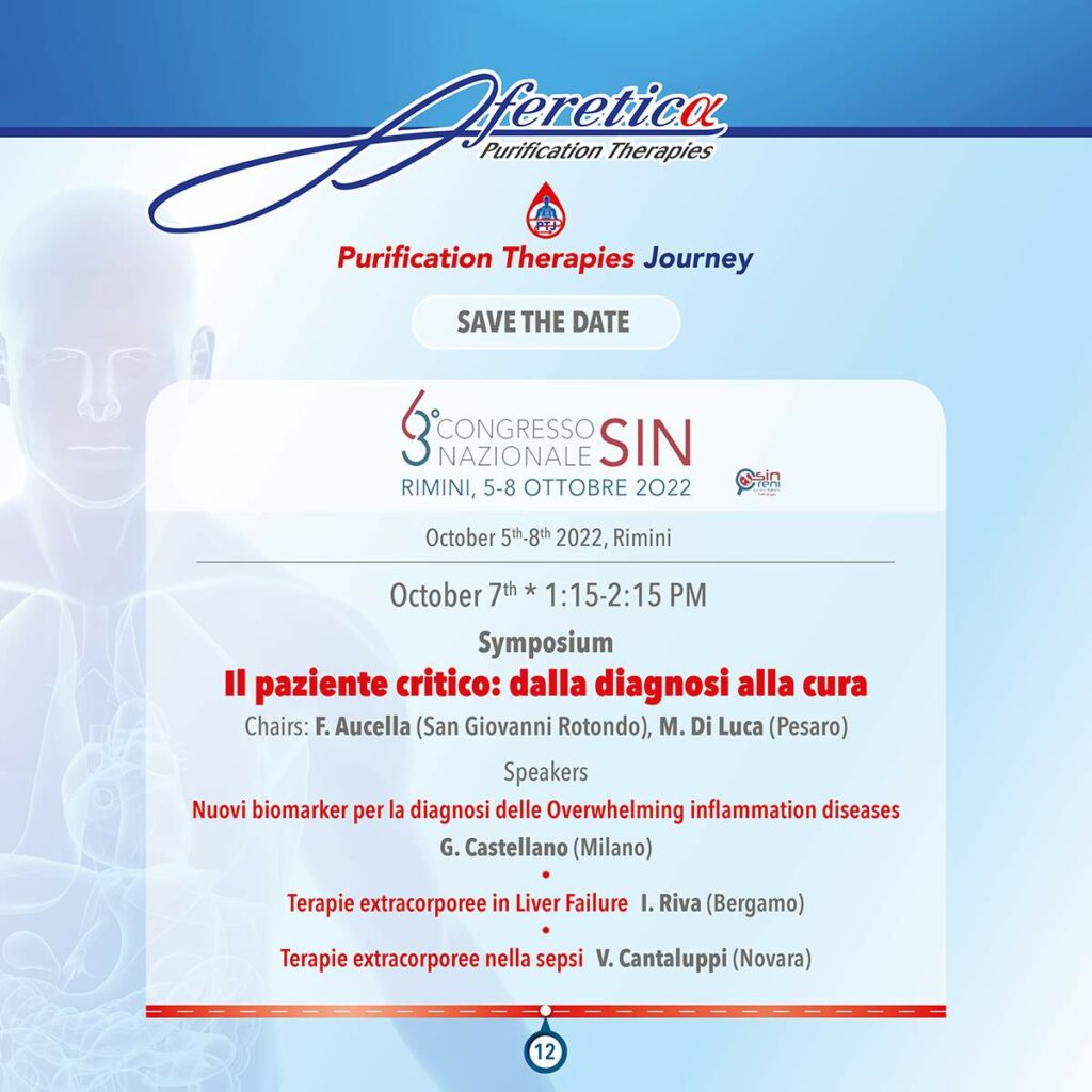 Aferetica al 63° SIN, dal 05/10/2022 al 08/10/2022 a Rimini.