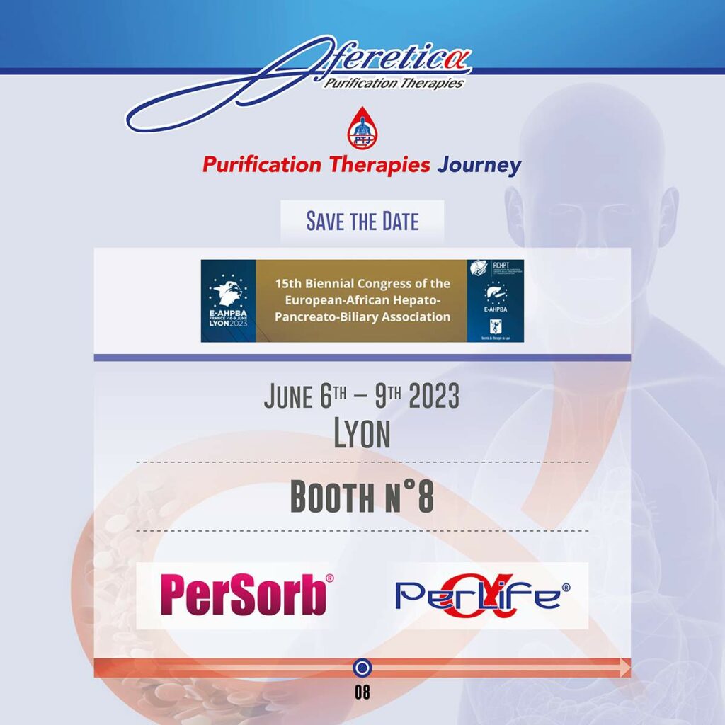Aferetica at the 15th Congress of the E-AHPBA 2023