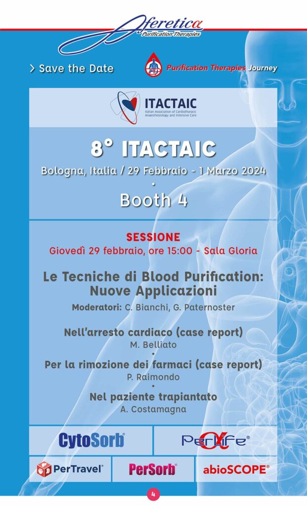 Aferetica Congresso Nazionale ITACTAIC 2024
