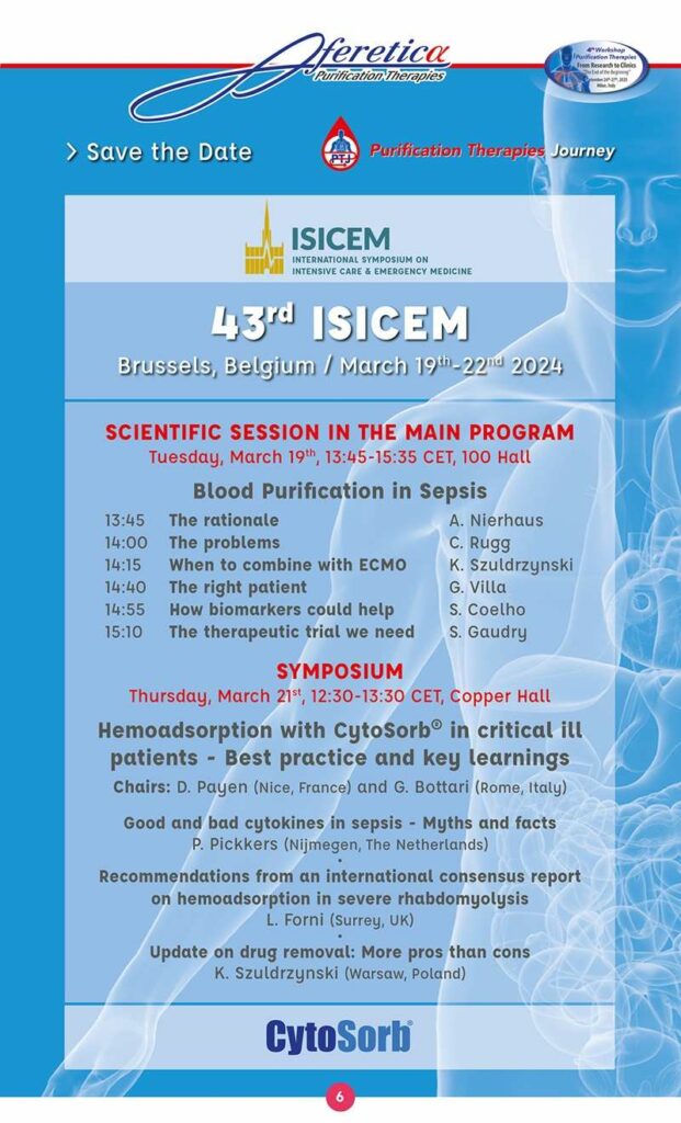 Aferetica al 43° Congresso ISICEM