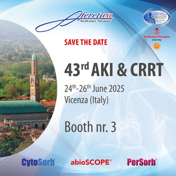 Aferetica al 43° Vicenza AKI & CRRT Course