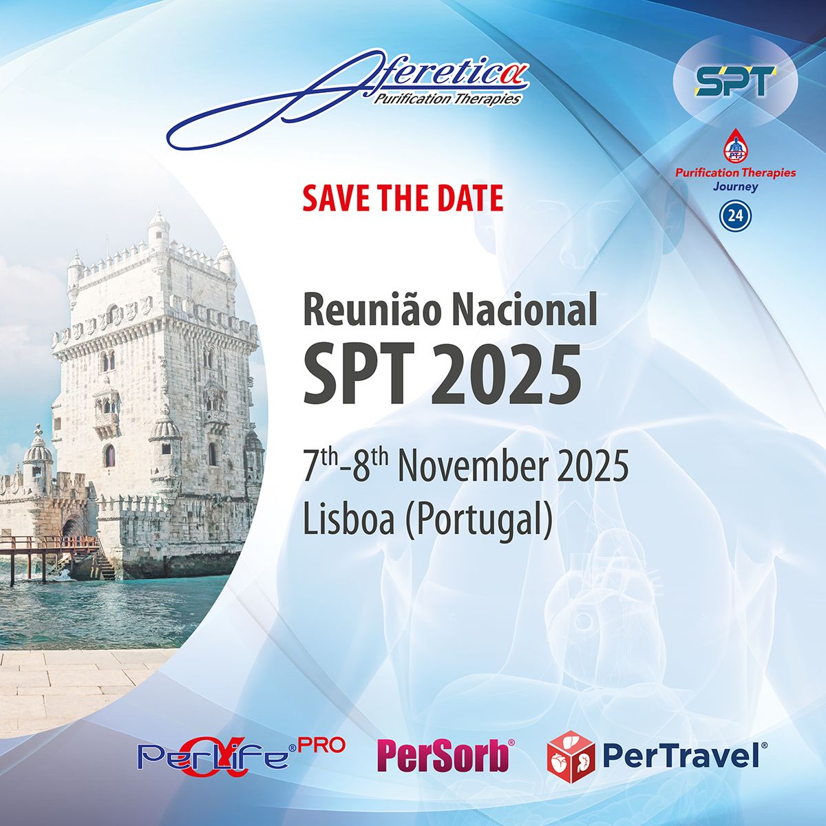 Aferetica alla Reunião Nacional SPT 2025