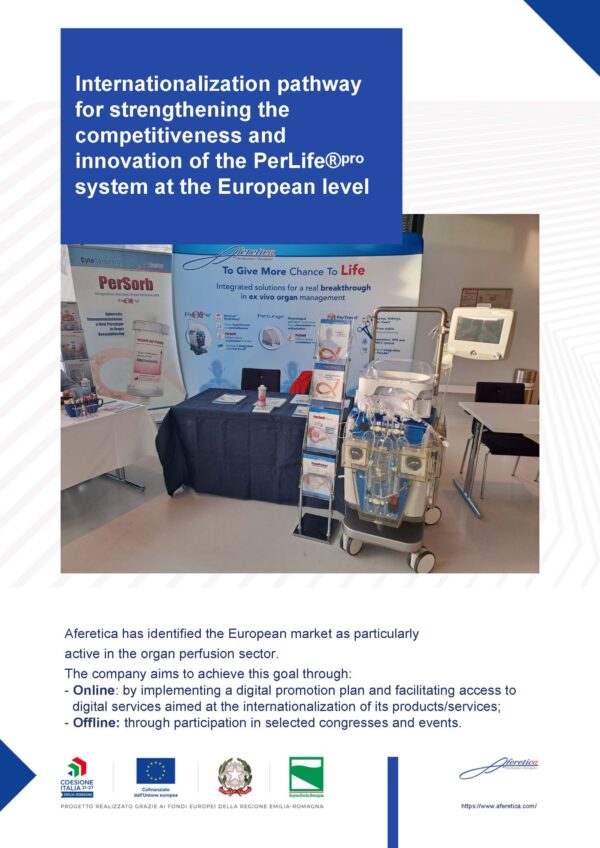 Internationalization Pathway to Strengthen Competitiveness and Innovation of the PerLife®ᵖʳᵒ System in Europe