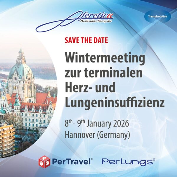 Aferetica at the Wintermeeting on End-Stage Heart and Lung Failure