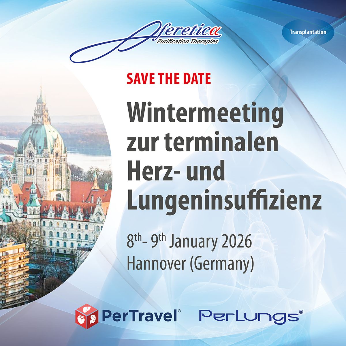 Aferetica al Wintermeeting on End-Stage Heart and Lung Failure