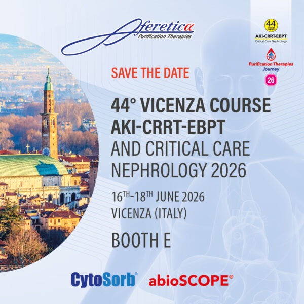 44° Vicenza Course AKI-CRRT-EBPT and Critical Care Nephrology 2026