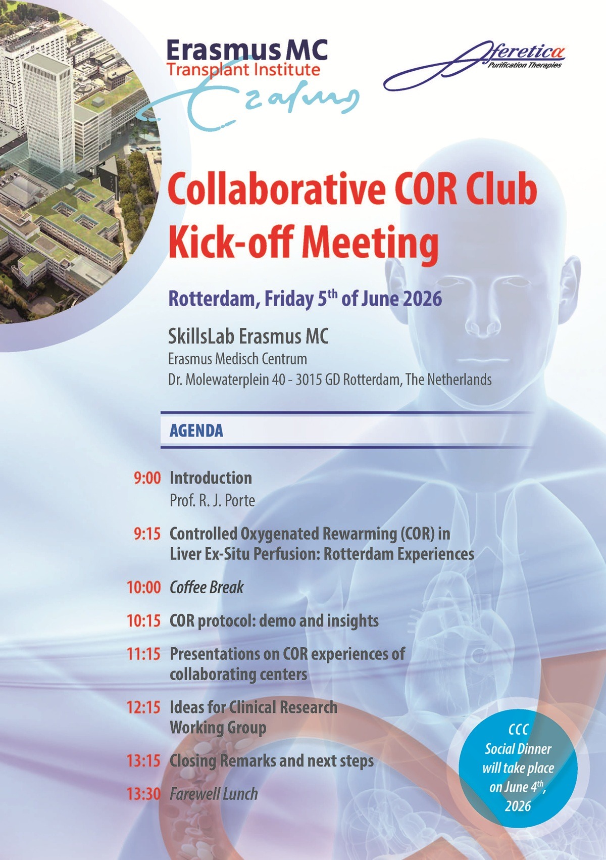 Collaborative COR Club — Kick-off Meeting