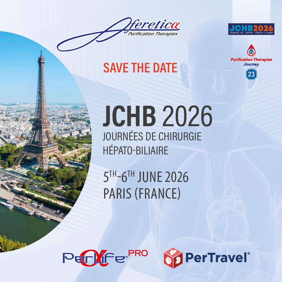 JCHB 2026 — Journées de Chirurgie Hépato-Biliaire